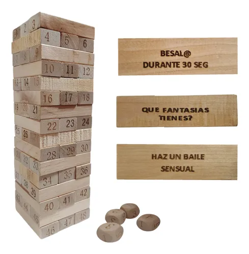 Jenga para parejas