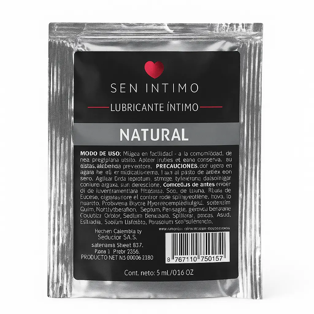 LUBRICANTE NEUTRO X 7 ML SEN INTIMO
