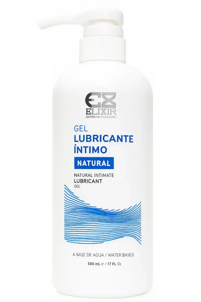 Gel Lubricante Íntimo Natural x 100 mL | ELIXIR | Base Acuosa, Sin Aroma, Uso Unisex
